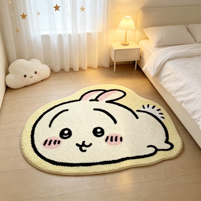Car Floor Mat - Chiikawa!!! Tappeto Cartoon Anime Hachiware Usagi,