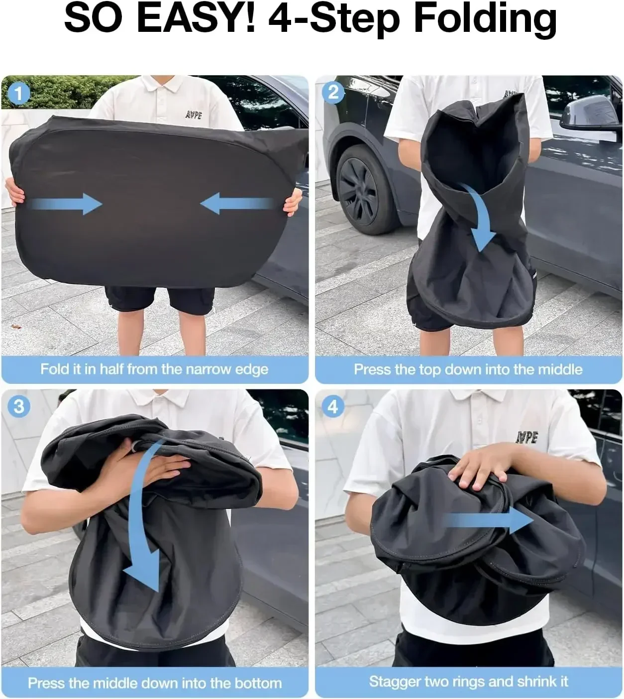 Nuovo Parasole Estivo per Para - Windshield Sun Shade recensione e prezzo