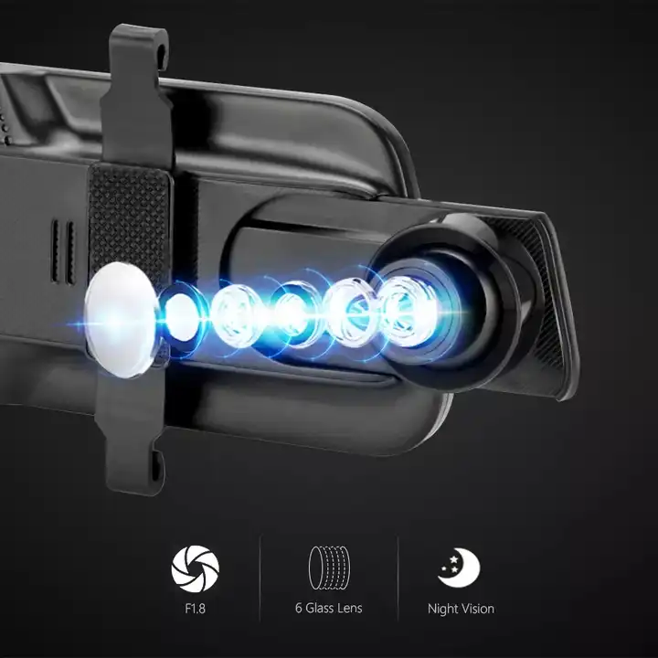 Dash Cam con Specchio da 10''  - Car Mirror recensione e prezzo
