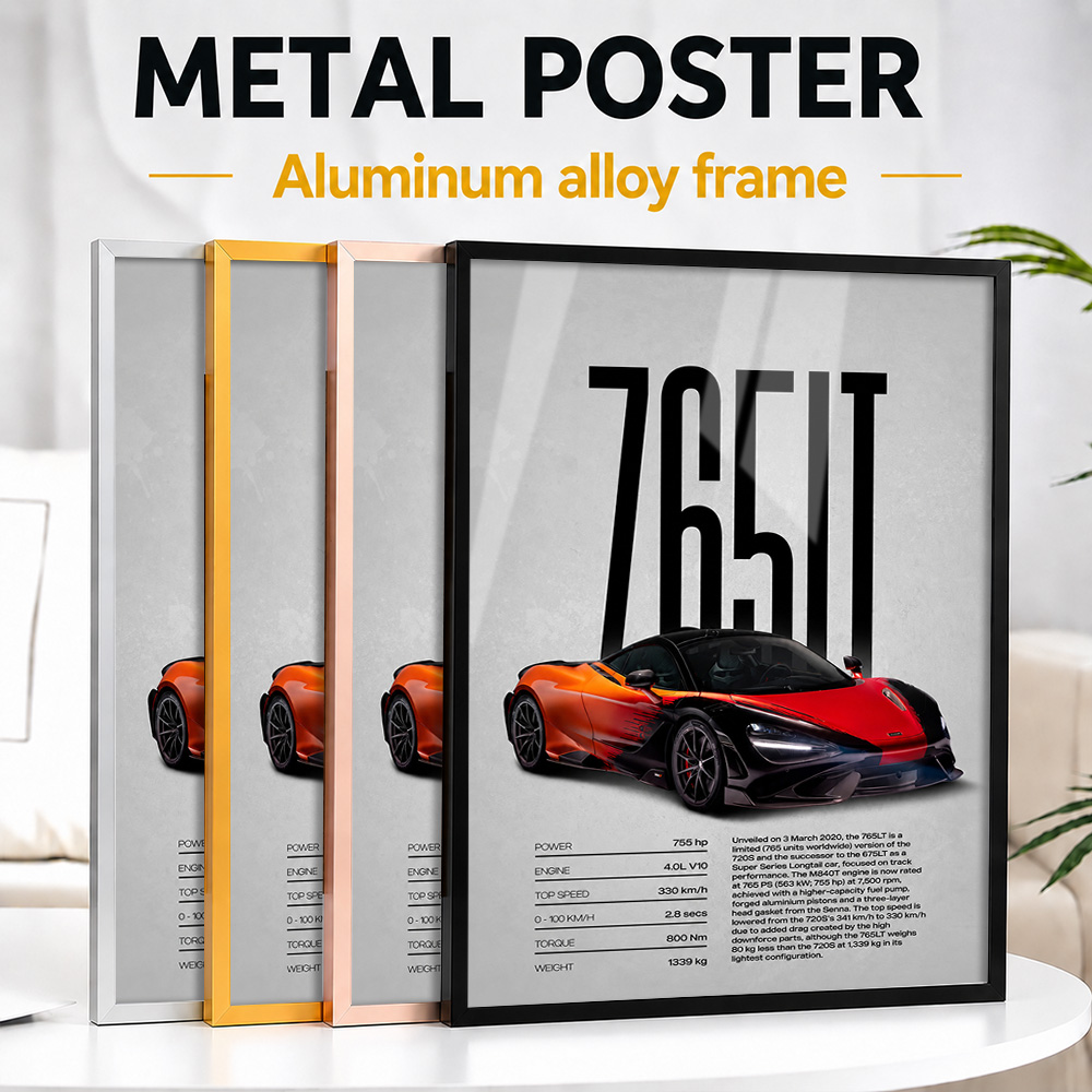 Poster in Metallo Incorniciato - Car Mirror recensione e prezzo