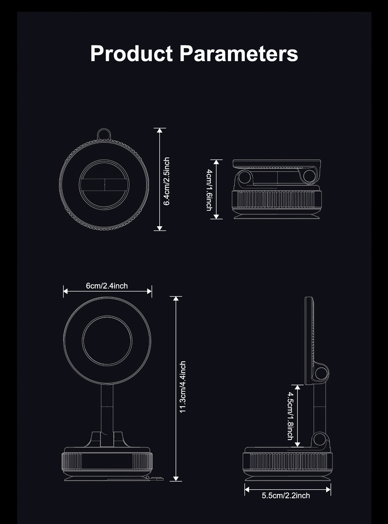 Supporto per telefono cellular - Car Vacuum recensione e prezzo