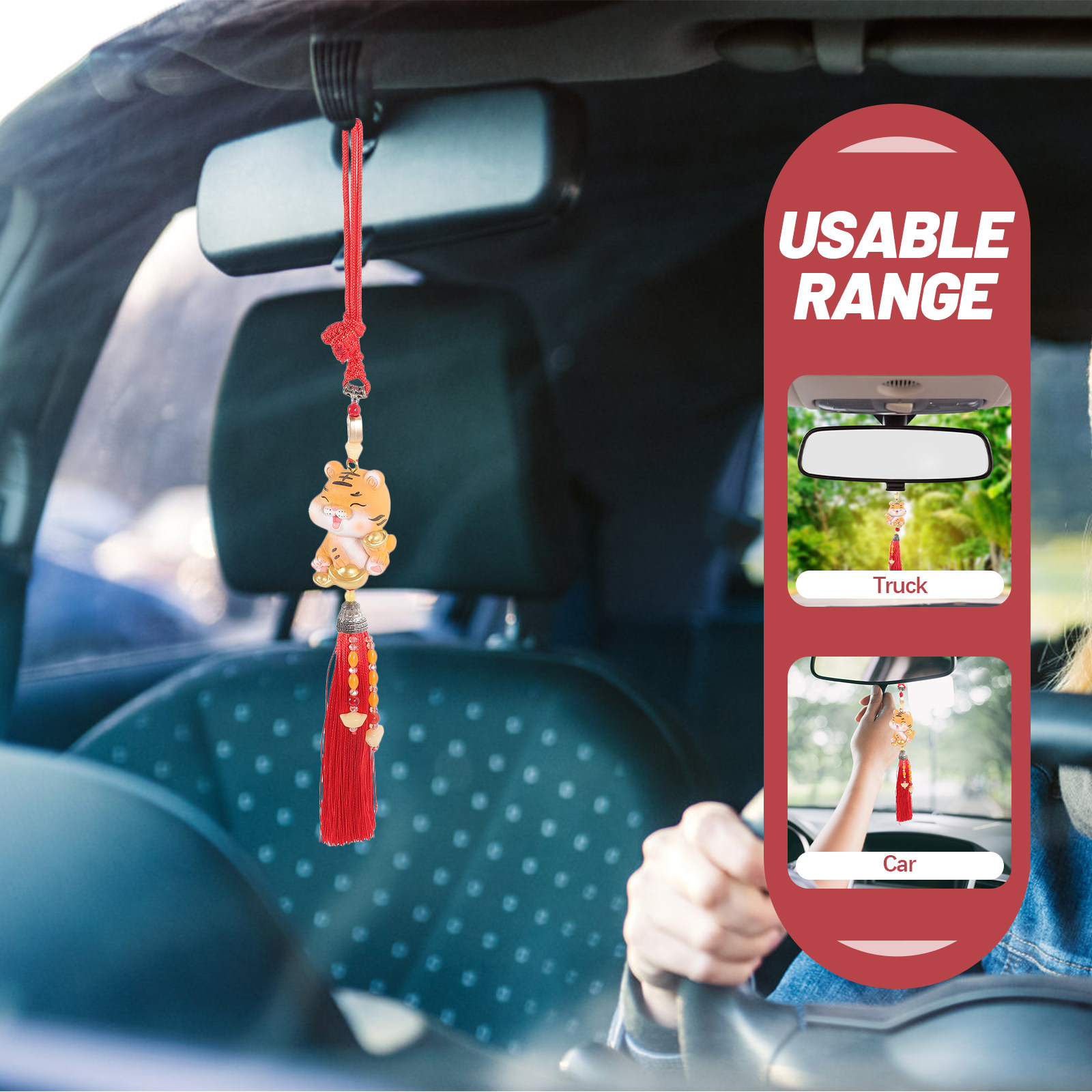 1 Pezzo Ciondolo Tigre per Int - Car Air Freshener recensione e prezzo